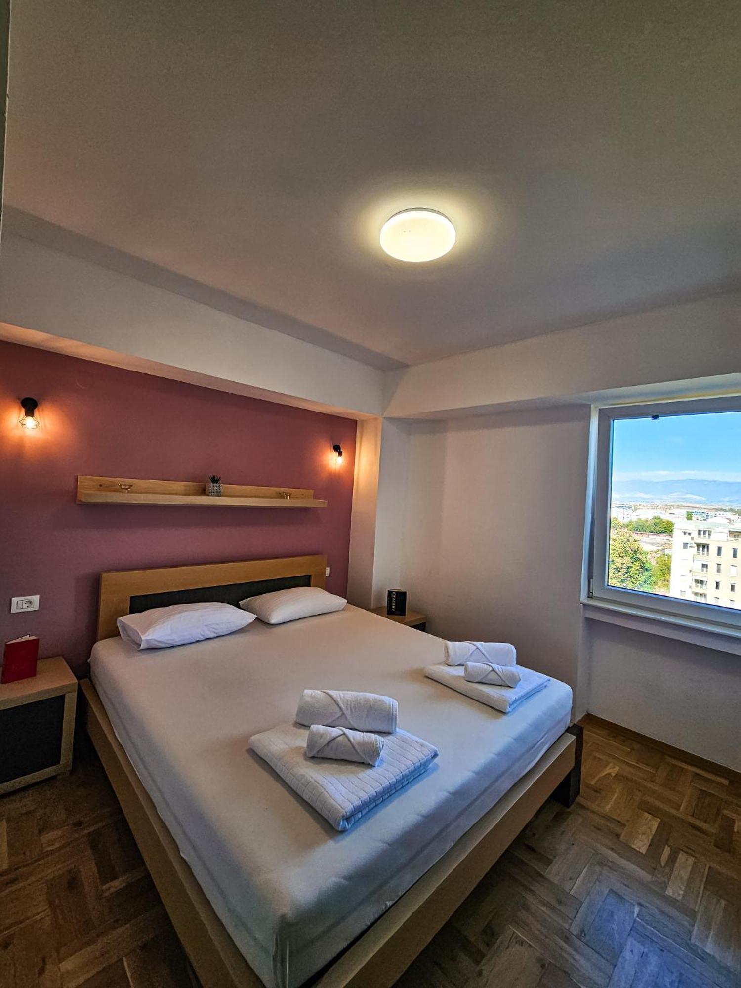 Centre Luxury Apartment Skopje Bagian luar foto